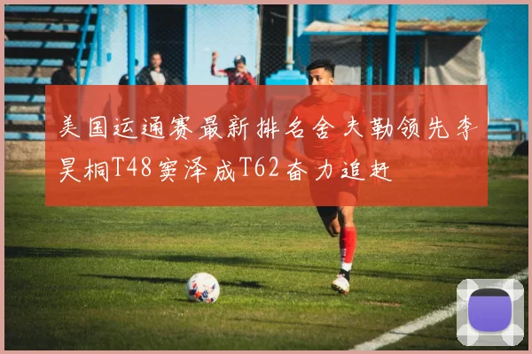 美国运通赛最新排名舍夫勒领先李昊桐T48窦泽成T62奋力追赶